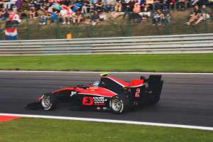 Motorsport action at Silverstone, a top destination for travellers looking for motorsport accommodation near Silverstone